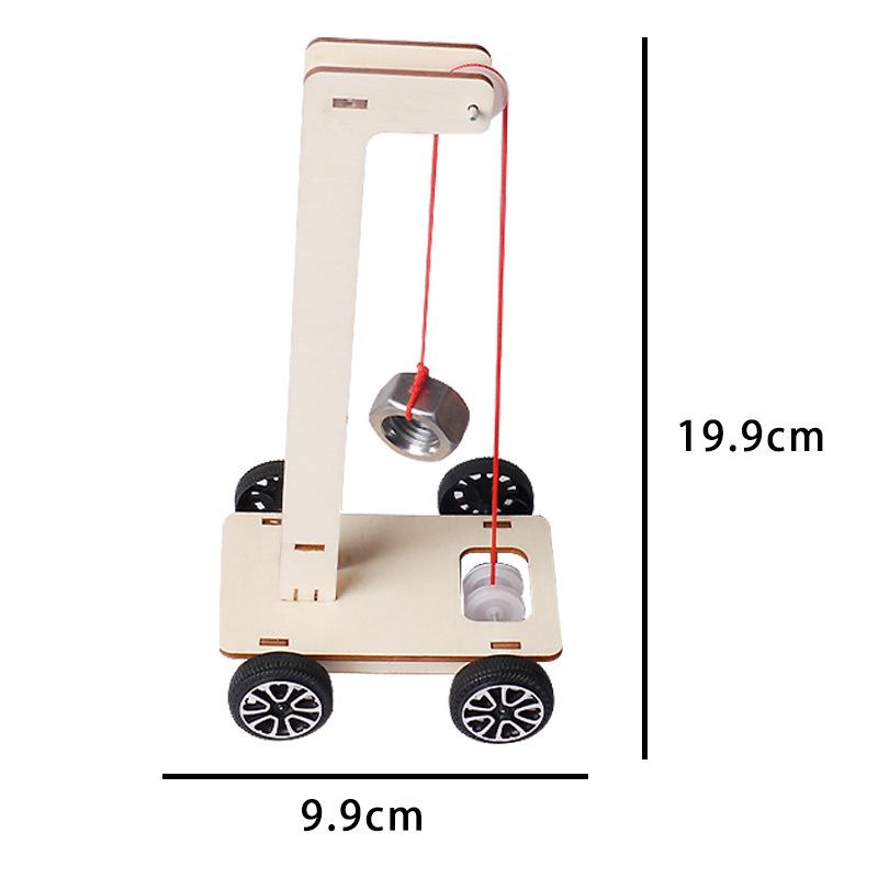 Gravity-Powered Car Kit: DIY Educational Science Toy for Kids