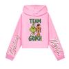 Kids' Casual Fashion Christmas Printed Long Sleeve Hooded Sweatshirt (No Drawstring)