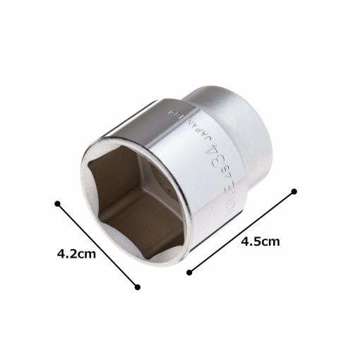 TONE Socket (Hexagonal) 4S-34 Drive Angle 12.7mm (1/2") Width Across Flats 34mm