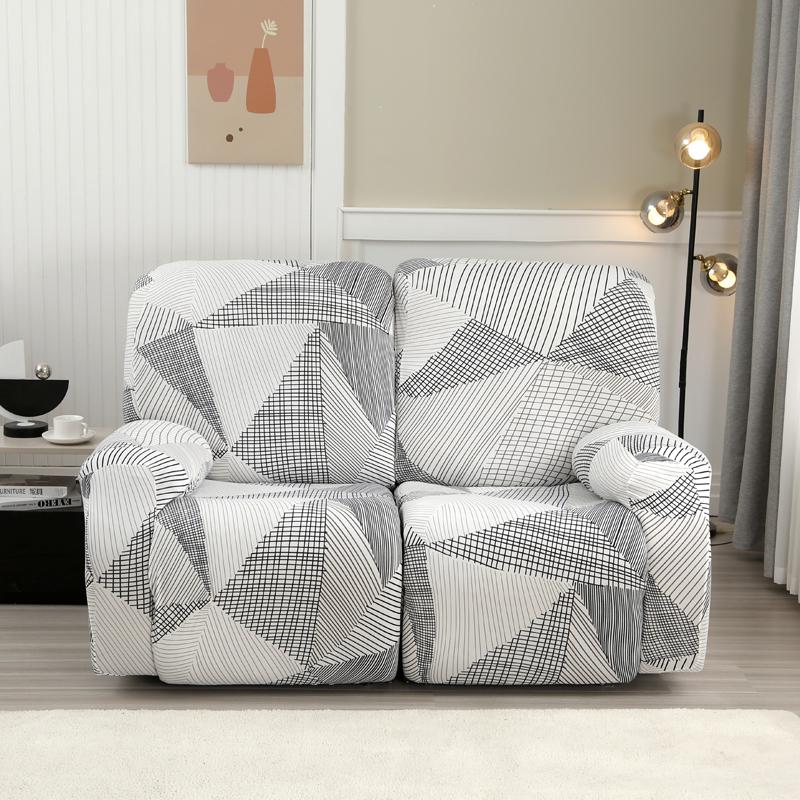 2-Sitzer Relax-Sofabezüge Dehnbar Relax-Sofabezüge für Zuhause Relax-Sofa-Überwürfe Möbelschutz Waschbar
