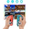 TechKen Switch Joycon Controller for Nintendo Switch Console, Wireless L/R Remote Gamepad Joystick Dual Shock Replacement for Joy Con(Neon R