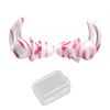 1 Paire Bouchons d'Oreilles en Silicone Réduction du Bruit Lavables Imperméables Doux Réutilisables Protection Auditive Concerts Travail Étude Sommeil Bouchons d'Oreilles Silencieux