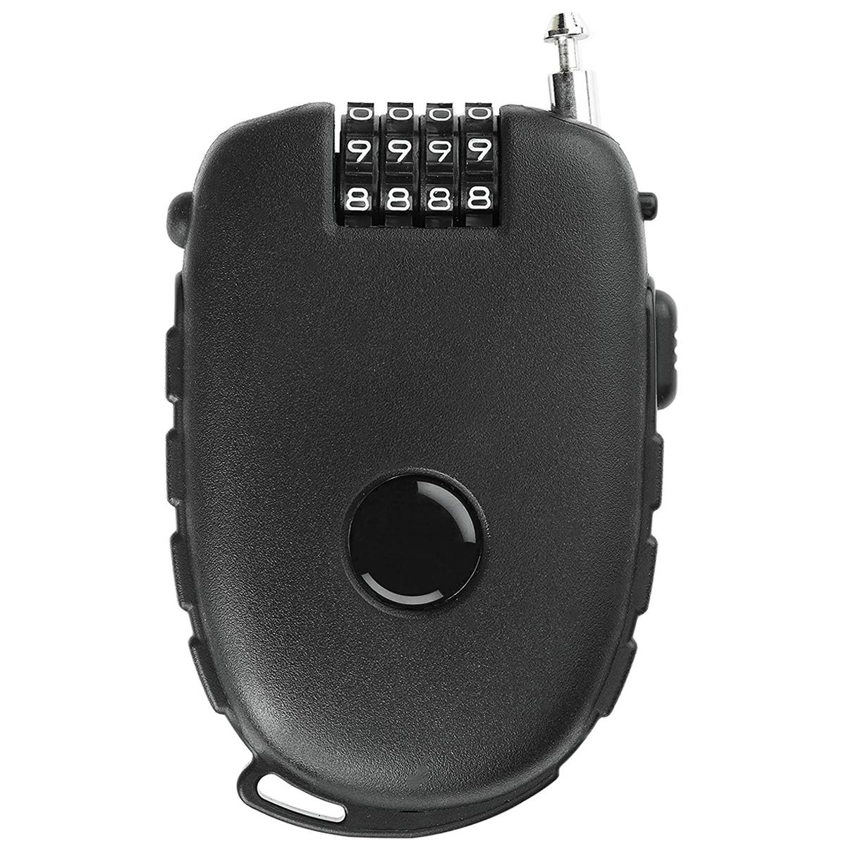 Мотоциклетный стальной тросовый кодовый замок, чемодан, автомобиль, санки, телескопический тросовый замок, велосипедный шлем, кодовое колесо, пароль, защита от кражи