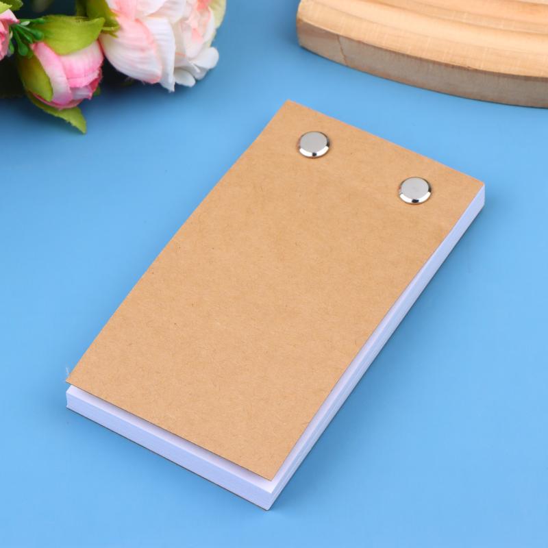 Kit Flip Book Vuoto Con 60/100 Fogli Carta per Animazione Viti per Rilegatura Flipbook Per Tavolo Luminoso a LED Disegno Schizzi
