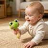 Ergonomik Tutamaklı Çıngırak Bebek Oyuncakları Bebek Duyusal Oyuncak Yumuşak Gıda Sınıfı Bebek Çıngırağı Bebek El-Göz Koordinasyonu Oyuncak