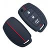 3 Button Silicone Remote Car Key Cover Case For Hyundai I20 Ix45 I40 Ix35 I30 I10 Kona Tucson Creta Accent Solaris Elantra