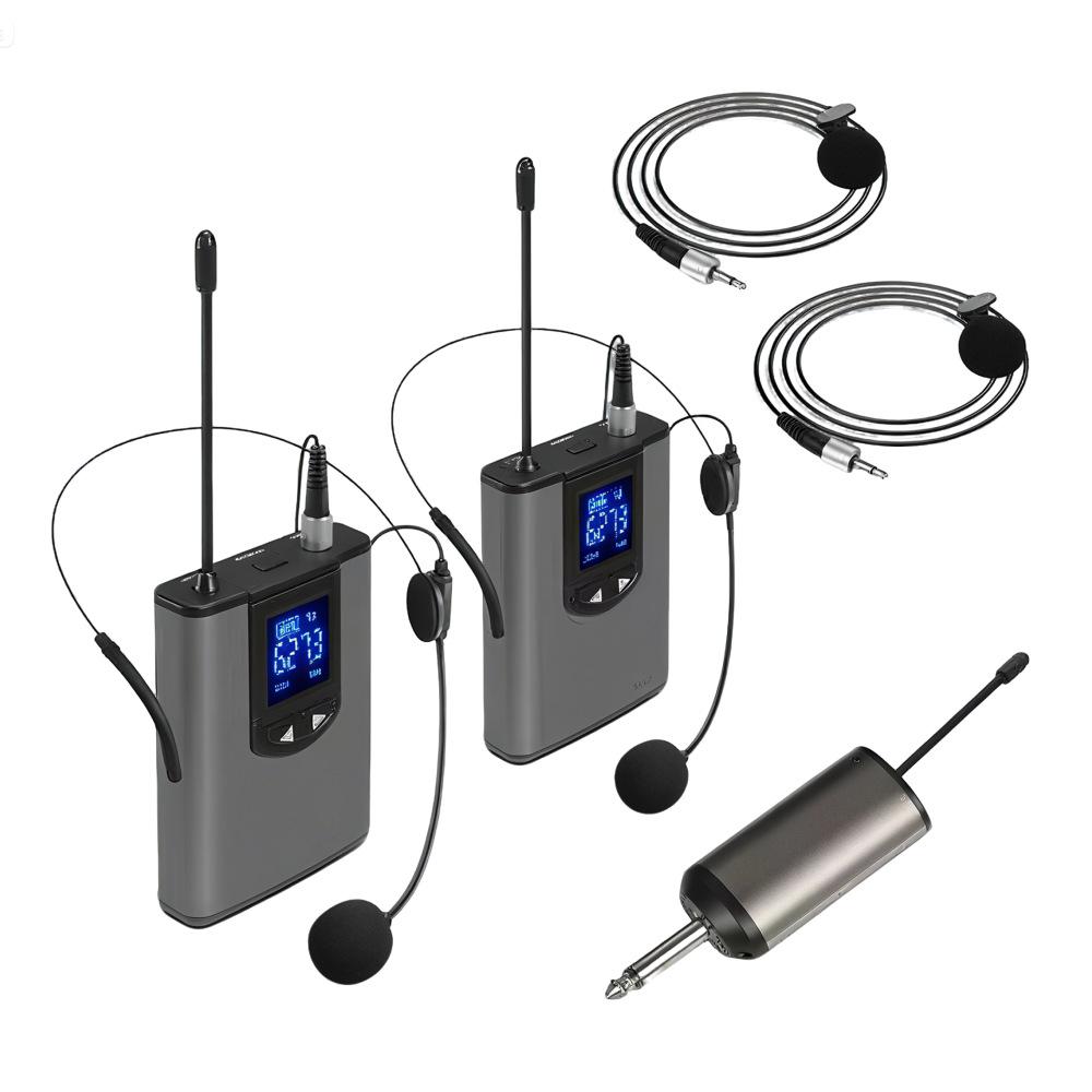 Mini Wireless Lavalier Microphone with Professional Noise Reduction and Dual Connection.