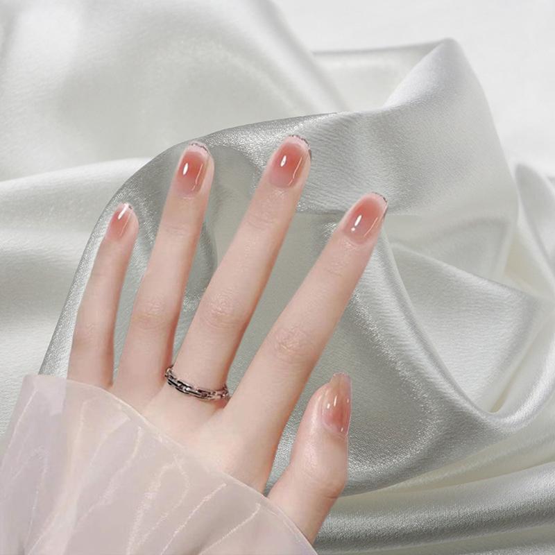 Kristall Satin Requisiten Nagellack Handheld Dekoration Nagelverlängerung Fotografie Hintergrundtuch Nagelzubehör