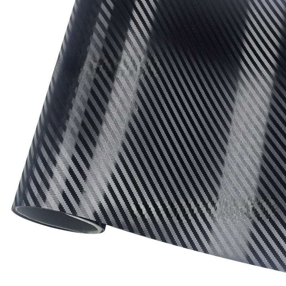 Película de Vinilo de Fibra de Carbono con Efecto 3D Pegatina Colorida para Interior de Coche para Coche Motocicleta Bricolaje