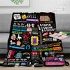 Friends Flannel Blanket Tv Blanket Digital Printing Sofa Home Bedroom Direct Supply
