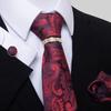 Direct Supply New Plaid Striped Flower Multicolor Men'S Tie Set