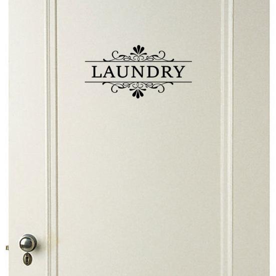 Autocolant pentru ușă DIY detașabil fără semn la stânga Autoadeziv mare lipiciune anti-alunecare impermeabilă toaletă toaletă baie ușă autocolant