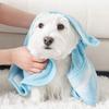 Warm Puppy Bathrobe Soft Pet Wash Towels New Dog Bath Towel  for Small Middle Dogs