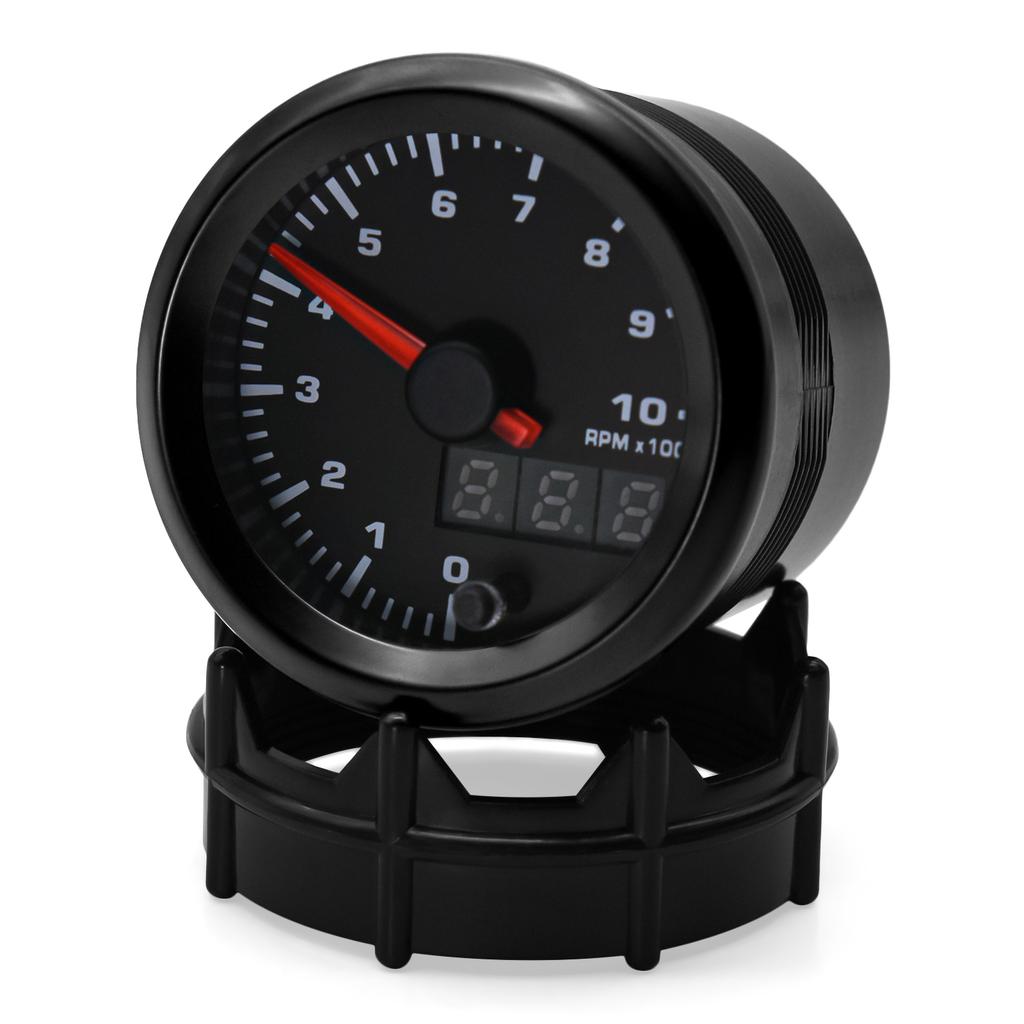2" 52mm 7 Colors LED Racing Gauge Boost/Water/Oil temp/Oil pressure/Volt/Air Fuel Ratio/EGT/Tachometer Car Gauge +Gauge Pods 12V