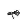 2024 Fashion Stainless Steel Geometric Heart Key Lock Earrings for Couples