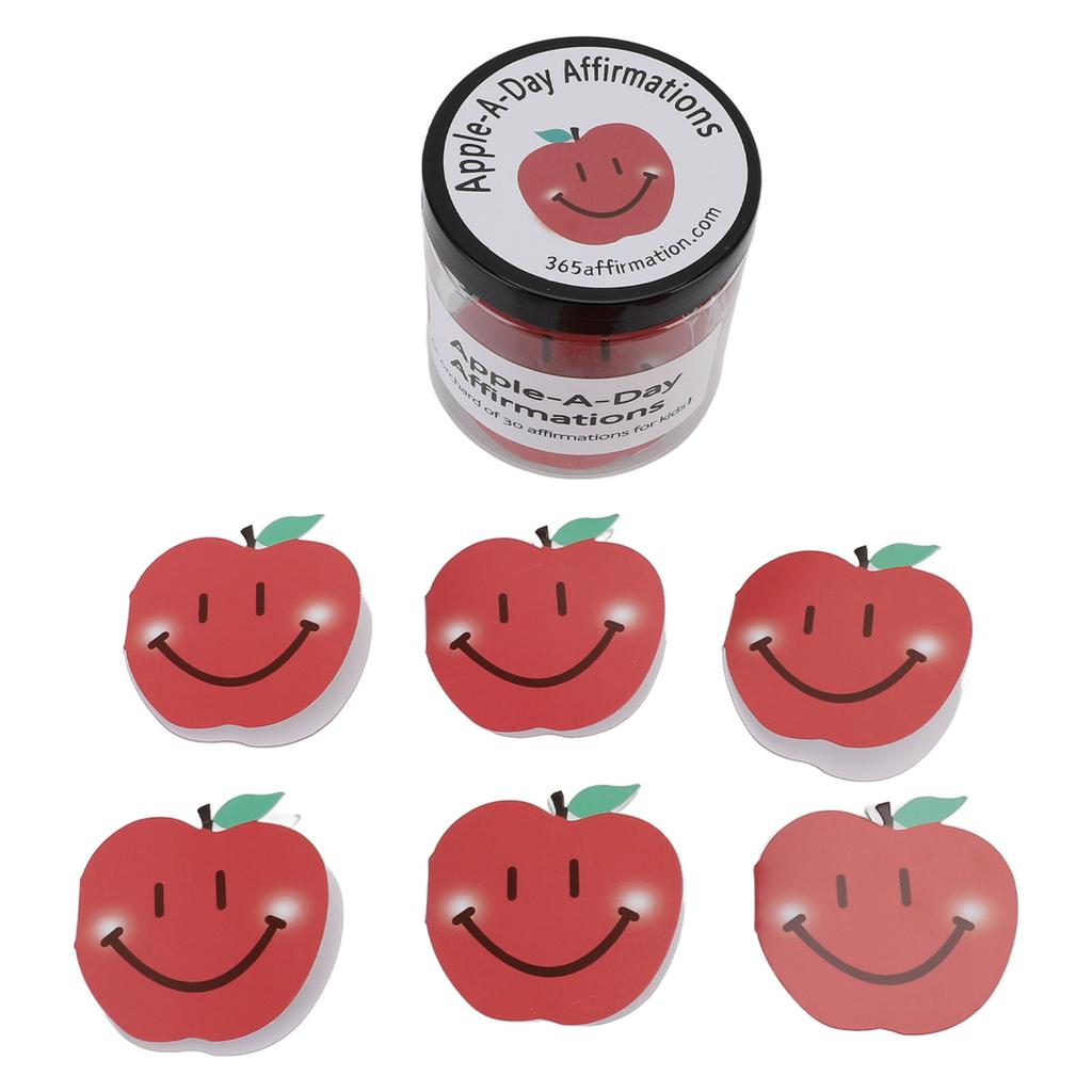 Positives Gurken-Set Emotionale Unterstützung Gurke Affirmationskarten Glas für tägliche Motivation