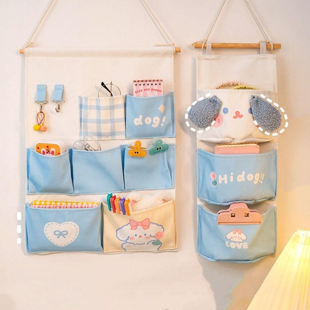 Moisture-proof Wall Mounted Storage Bag Large Capacity Underwear Socks Organizer Bathroom