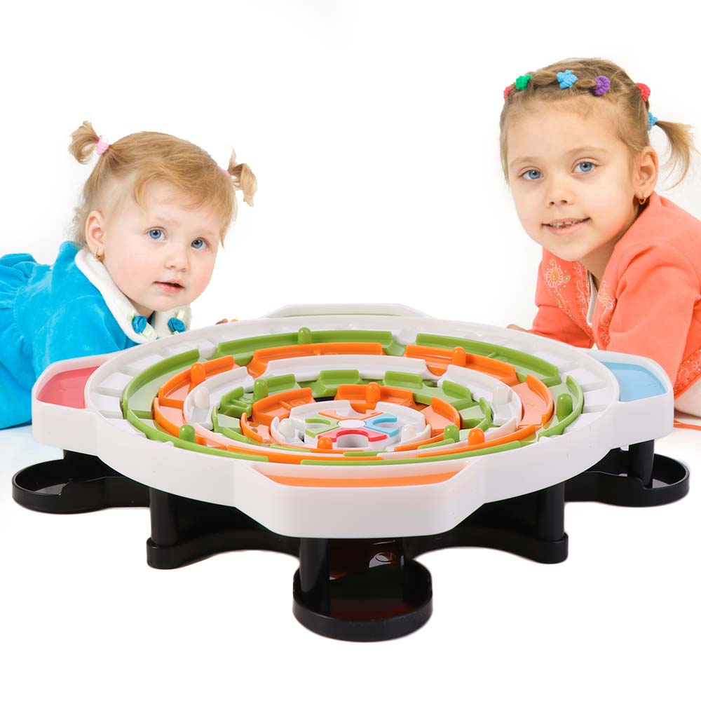 Montessori Maze Board Game Plastics Puzzle Maze Board Toys  Children's Birthday Gift
