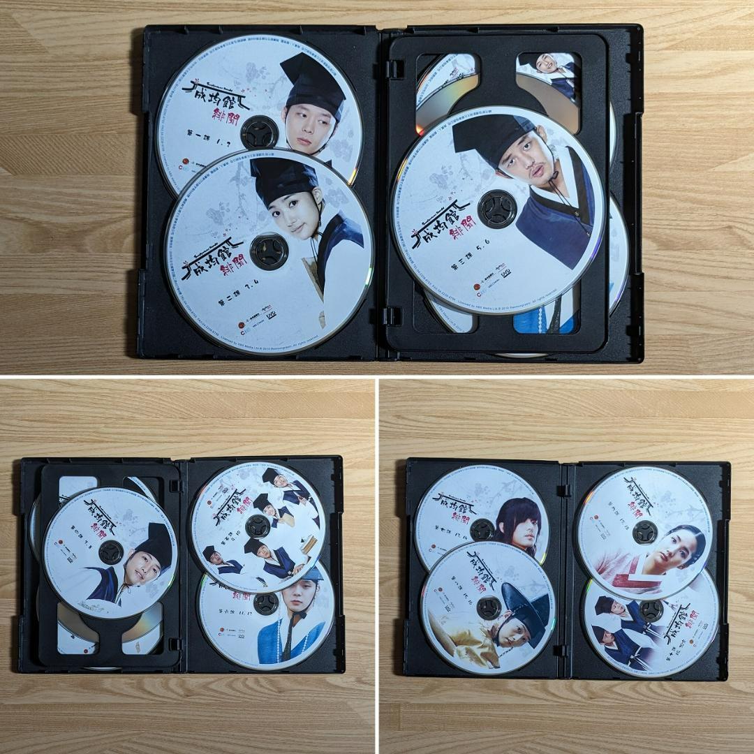 

[USED] Used, junk condition, no Japanese, Taiwanese official edition, Sungkyunkwan Scandal Korean drama DVD