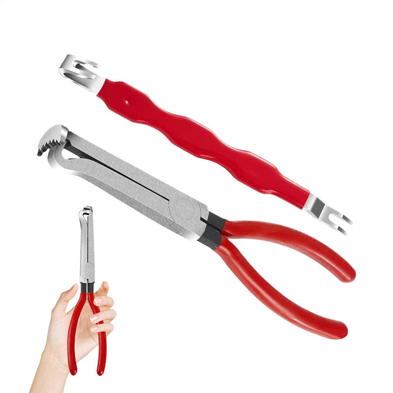 2PCS Carbon Steel Wire Connector Disassembly Tool Set Terminal Removal Pliers Electrical Connector Separator Repair Kit