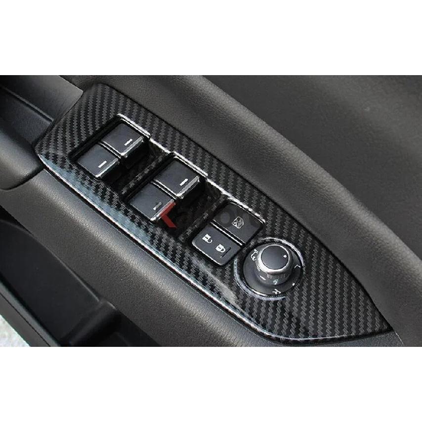 For Mazda CX-5 CX5 2017-2024 & CX8 CX-8 2017-2025 Door Armrest Panel Window Lift Button Cover Trim Sticker Car Accessories