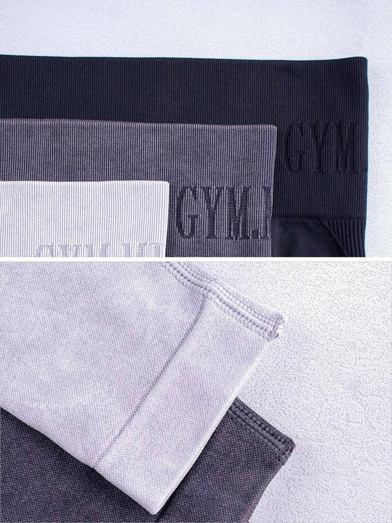 Women's Sand Wash Yoga Pants - Hip Lifting, Slim Fit for Pilates, Fitness & Running