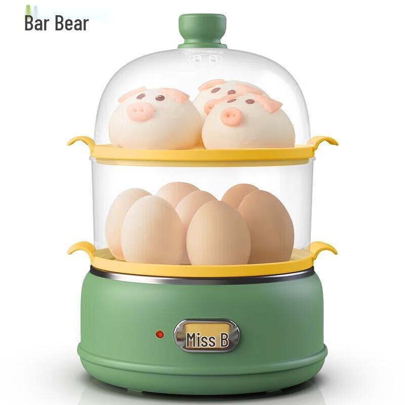 Bear Double-Layer Electric Egg Cooker CN plug (adapter included)