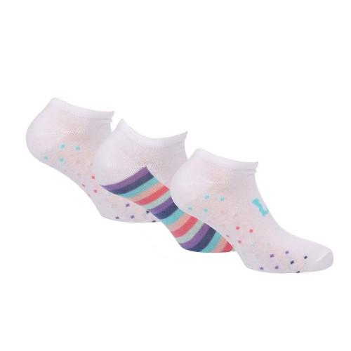Lee Womens/Ladies Printed Cotton Liner Socks