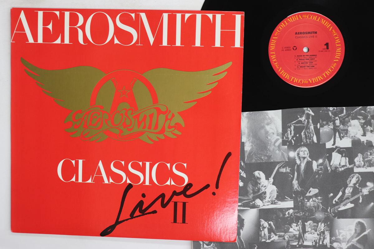 Виниловая пластинка AEROSMITH Classics Live II C40855 COLUMBIA 1987 США Рок Б/у