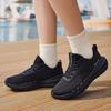 Anta Comfortable Classic Durable Lightweight Low-Top Casual Running Shoes Women sneaker Basic-Black 922537721-1