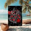 Japanese Anime Cartoon NARUTO Famous Uzumaki Naruto  Beach Towel Outdoor Camping Beach Towel for Vacation Swim Outdoor Pool Absorbent Bath Towel Y20