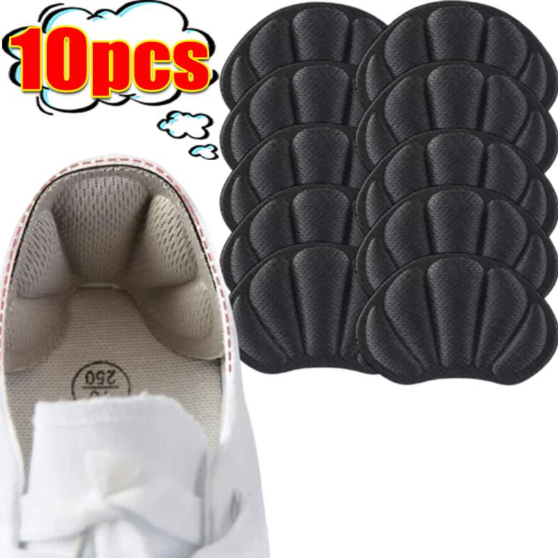 20pcs New Insoles Patch Heel Pads for Sport Shoes Reduce Size Heel Pad Pain Relief Cushion Insert Insole Heel Protector Stickers