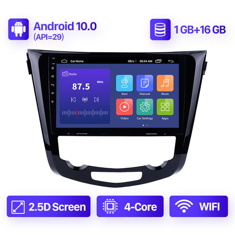 10.1'' Android 10 Car Stereo Radio GPS Navi For Nissan QashQai X-Trail 2013-2016