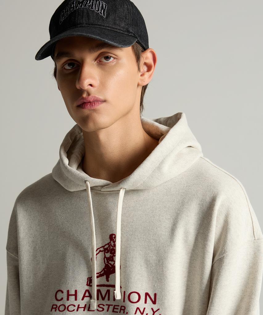 CHAMPION Arch Logo Ball Cap Denim Black