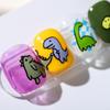1 Sheet Cartoons Stickers For Nails Cute Dinosaur Design Nails Art Decoration Slider DIY Manicure Sticker Decals