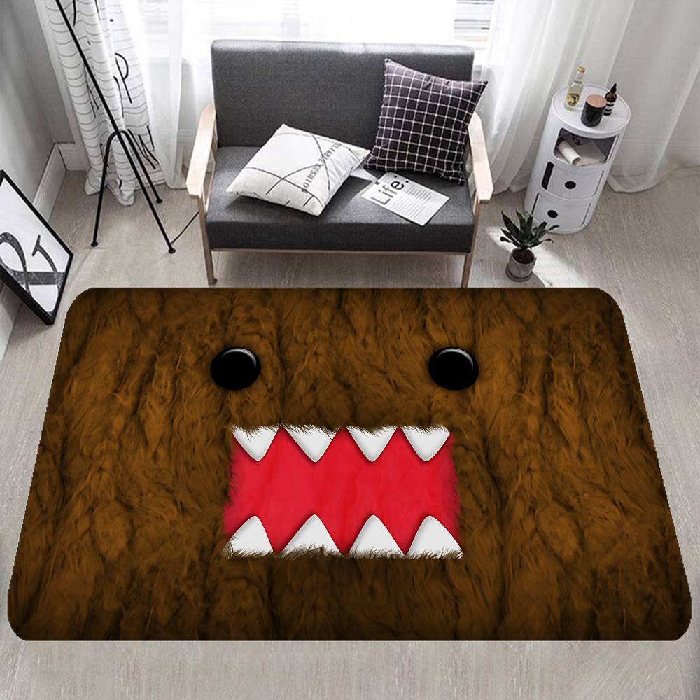 Cartoon D-Domo K-Kun Bathroom Mat Anti-slip Absorb Water Long Strip Cushion Bedroon Mat Welcome Doormat