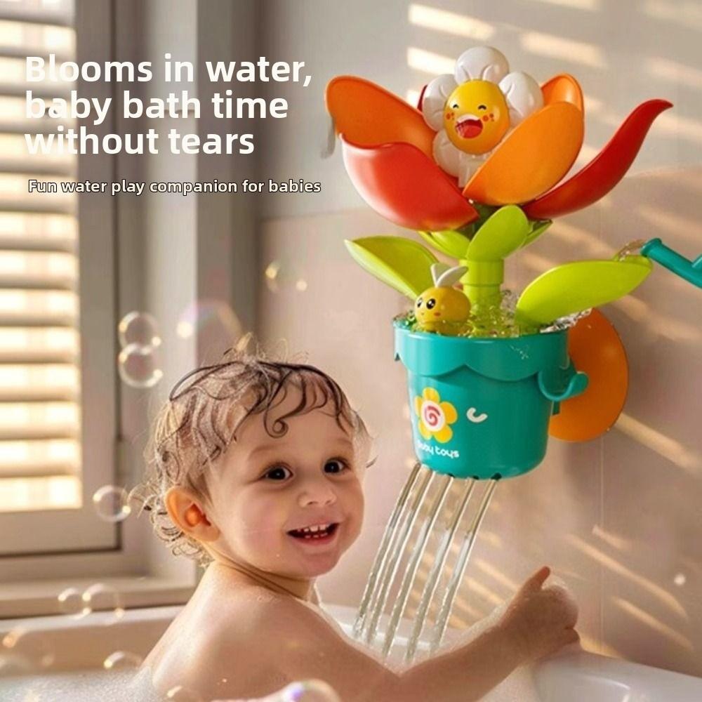 Suction Cup Watering Flowers Bathtub Toy Outdoor Universal Interactive Bath Toy  Outdoor