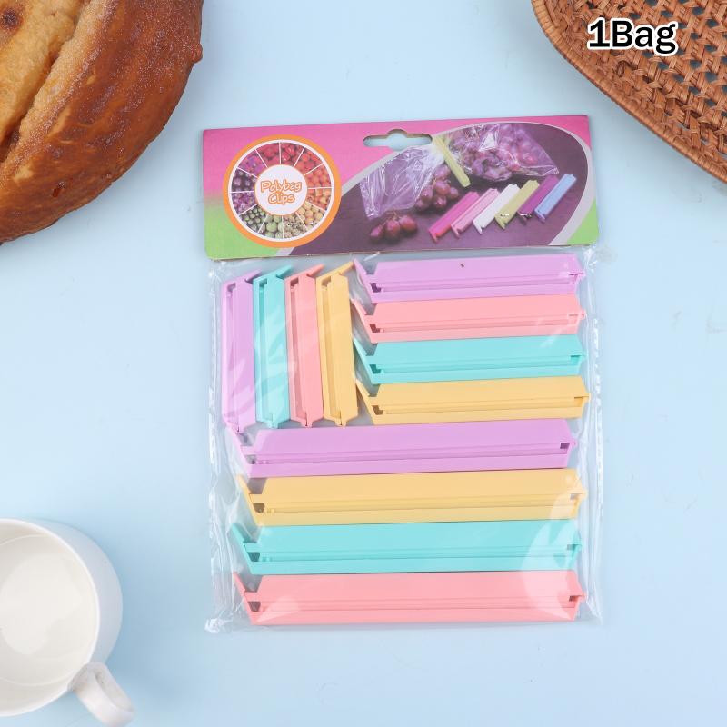 Хранение закусок и продуктов питания Запечатывающие клипсы для пакетов Зажим-запайщик Клипсы для пакетов с едой Кухонный инструмент Клипса для закрывания продуктов Кухонные аксессуары A1