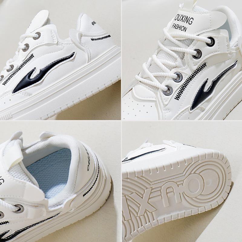 Autumn Easy Wear Shoes New Ins Female Student Raise the Bottom Sports Board Shoes Casual Shoes Fashion