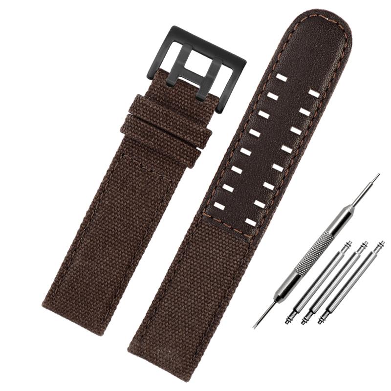Per Orologio Hamilton Khaki Field h760250/h77616533/h70605963 H68201993 Cinturino Orologio Pelle Vera Nylon Uomo Cinturino Orologio 20mm 22mm