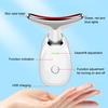 Neck Beauty Massager Anti-Wrinkle Firming Massager with Red Light Therapy Microcurrent Heating Modes Multi-Effect Skin Care Devices for Home Skincare