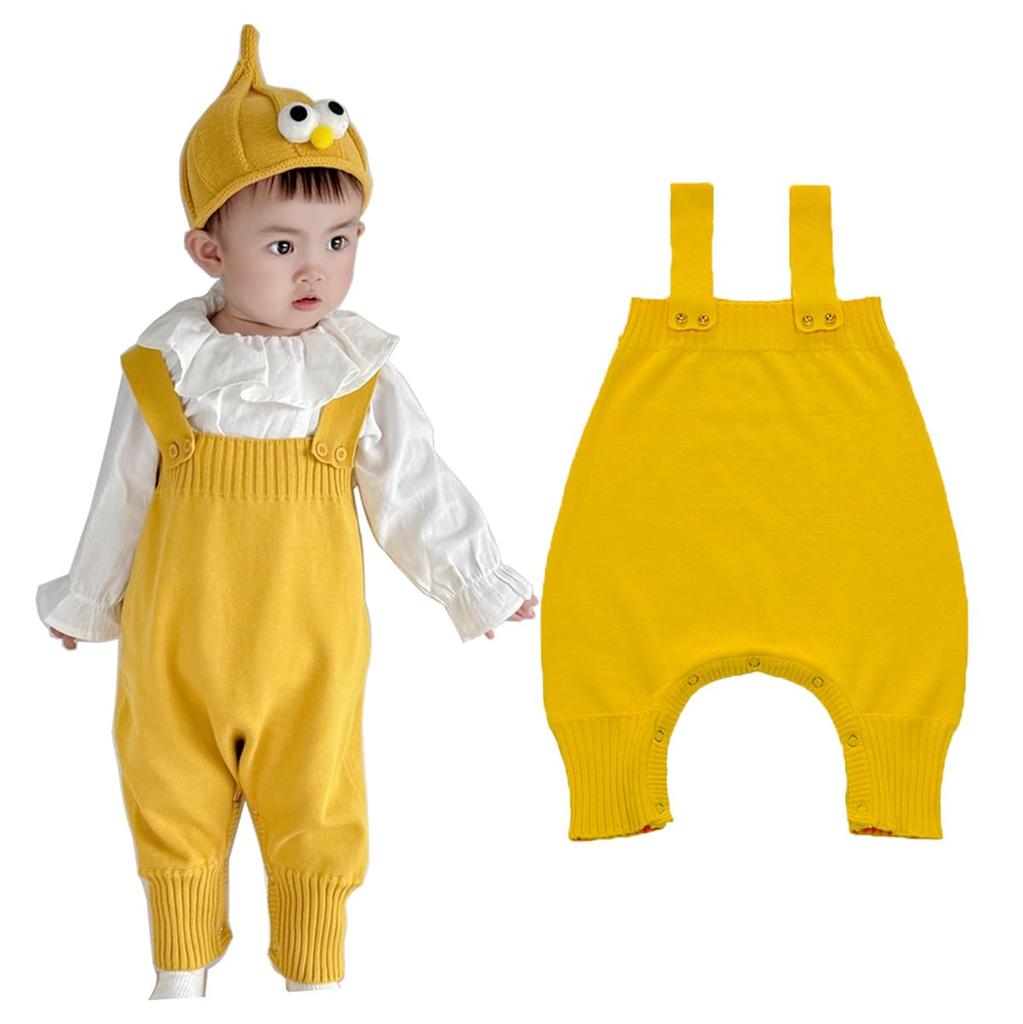 TUPOLILI Baby Baby Perfect for Baby and and Outdoor Wear Clothes, Coveralls, Overalls, Rompers, Knit, 100% Cotton, Showers, Spring, Summer, Autumn,
