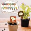 Plant Label Stakes 15Pcs Re-usable Plant Labels Waterproof T-type Sign Tags Markers Record Plate Flower Vegetables Potted Stakes