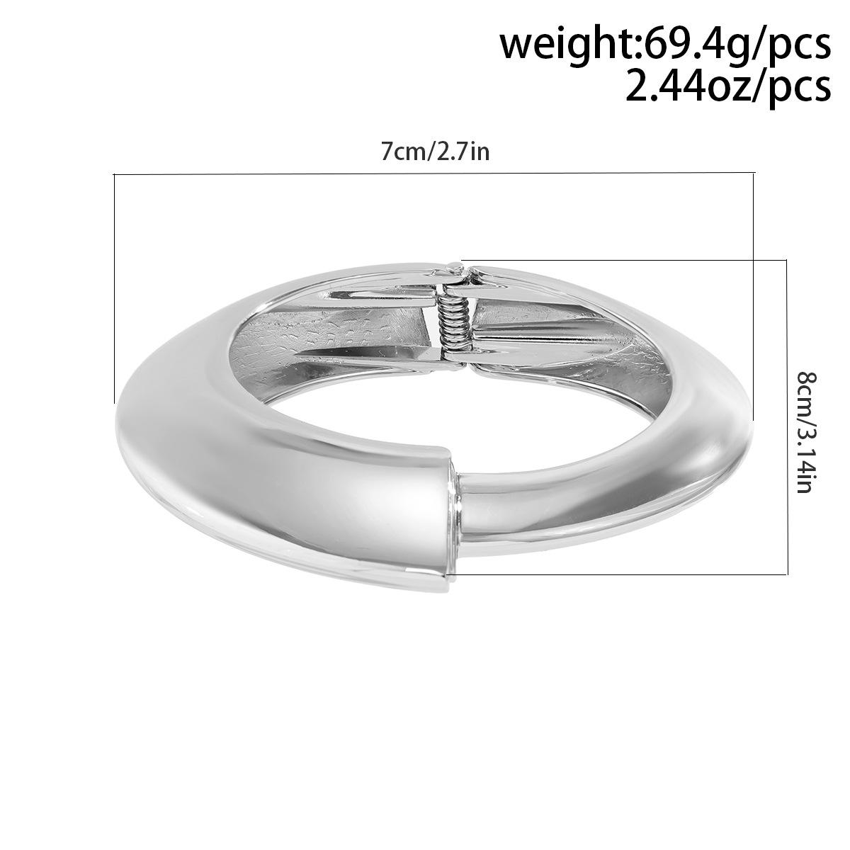 

Нишевый геометрический браслет, популярные ювелирные изделия, новый высококачественный сплав, браслет серебряный