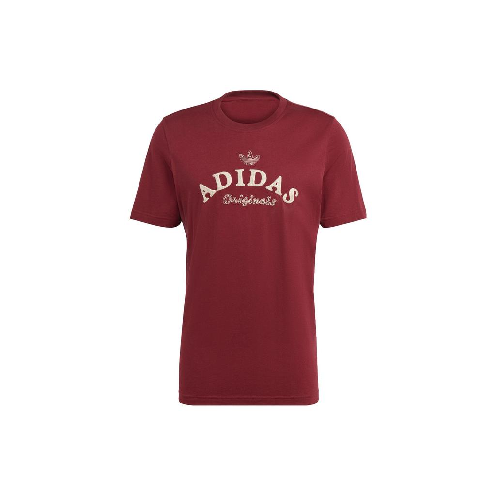 adidas Originals T Shirt Men's Dark Red IC5763