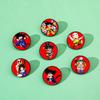 Japansk tecknad animation Dragon Ball metallmärke kreativ personlighet Wukong legering tryckt brosch brosch