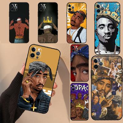 Rapper T-Tupac Shakur Phone Case For iPhone 17 16 15 14 13 12 11 Pro Max Mini 16 Plus 16e 17 Air Protective Cover