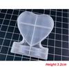 DIY Crafts Crystal Pendant Resin Mold Jewelry Making Tools Silicone Mould UV Epoxy