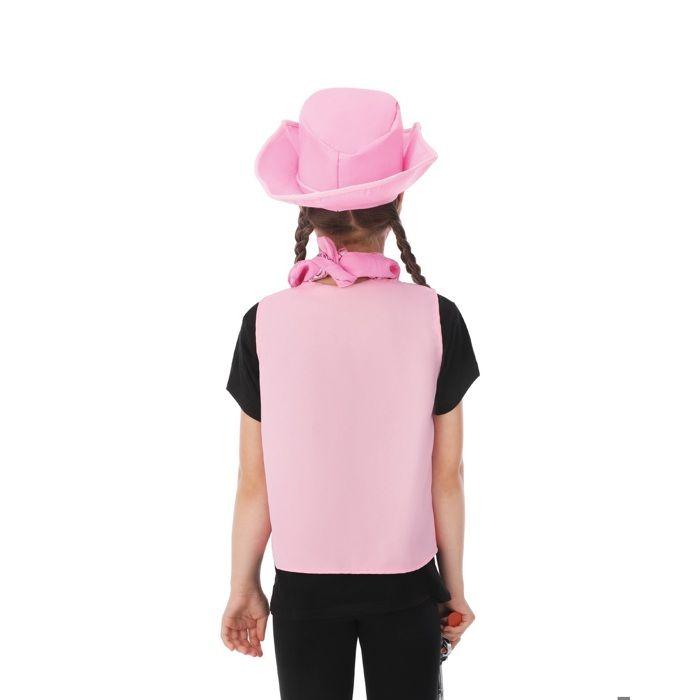 Set cowgirl - PTIT CLOWN - PTIT CLOWN - Taille unique - Rose - Enfant fille