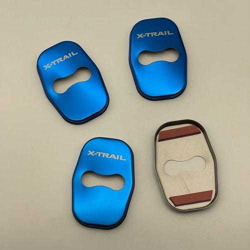 MEKOMEKO Nissan X-TRAIL New Model X-TRAIL 4th Generation T33 Striker Cover Door Lock Cover Plating Accessory Interior Parts Stainless Steel 4PCS July